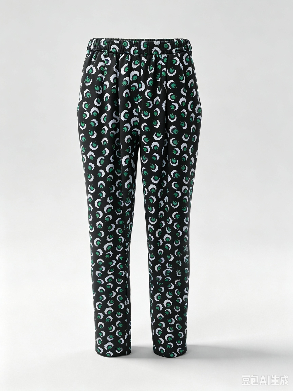 Stella McCartney Black Floral Print Pant